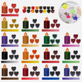 Candle Dye Set - 16 Colors Wax Dye for Candle Making, Bulk Soy Wax Dyeing, DIY Kit