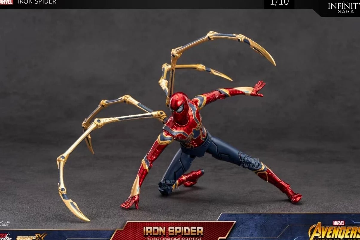 ZD Toy Marvel Iron spider 2.0 The Avengers model toys Collection action figures
