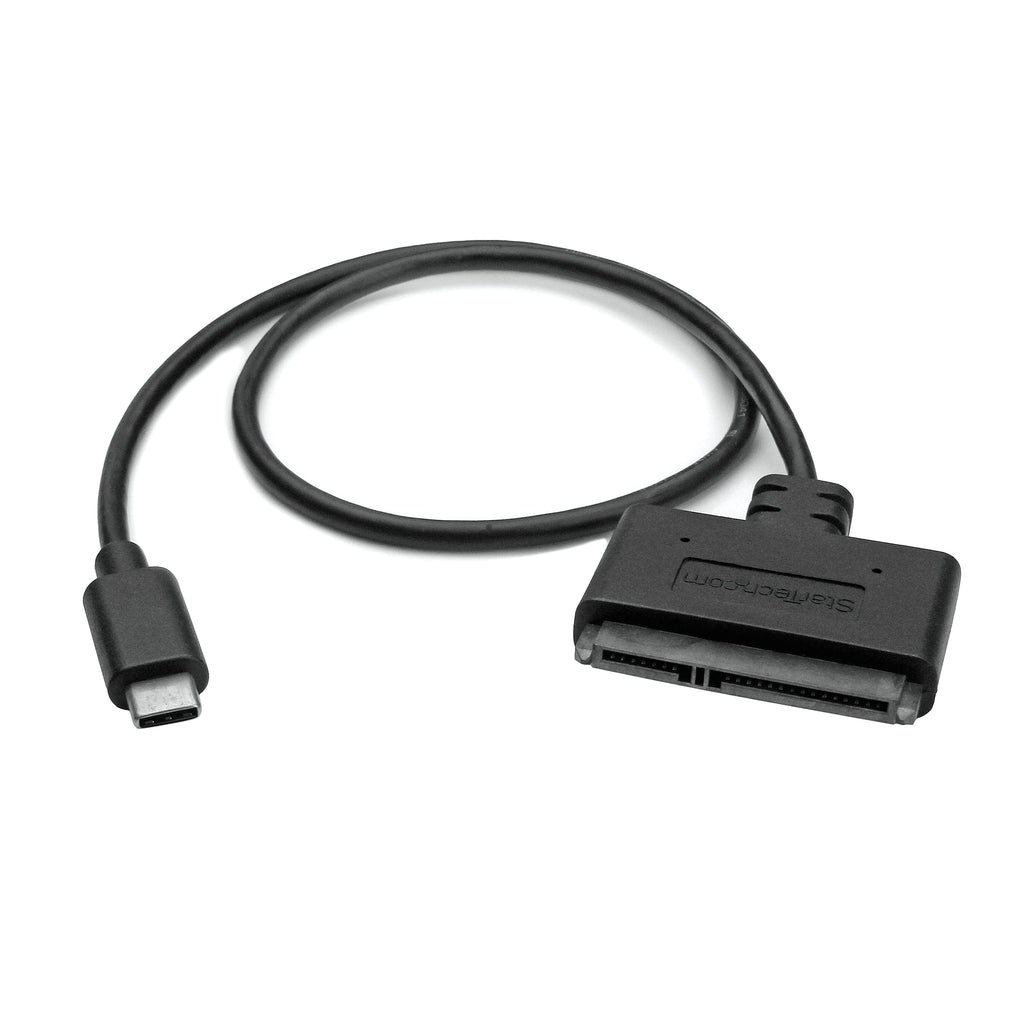 StarTech SATA to USB-C Cable, 10Gbps external hard drive adapter