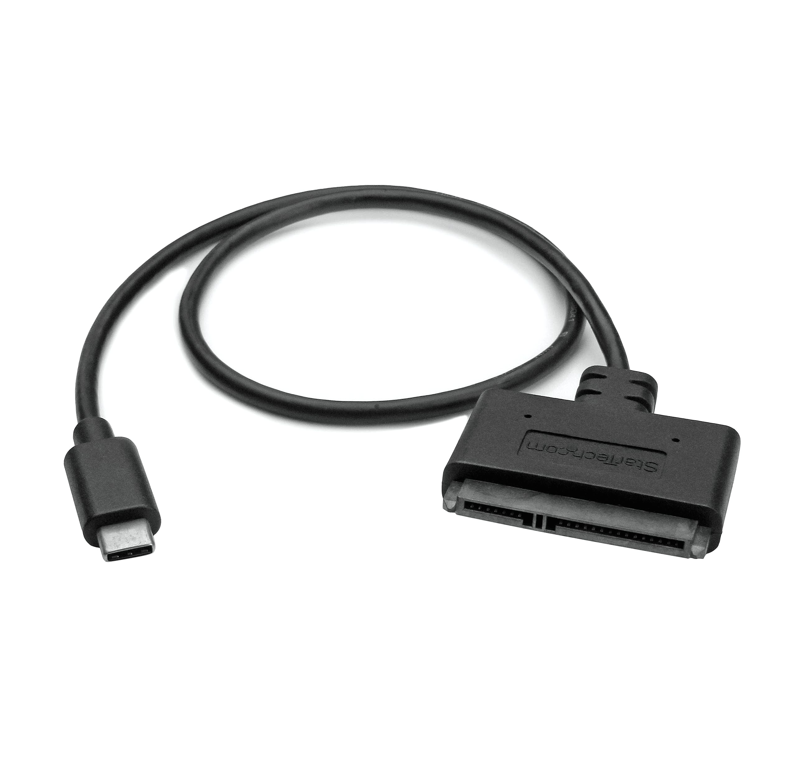 StarTech SATA to USB-C Cable, 10Gbps external hard drive adapter