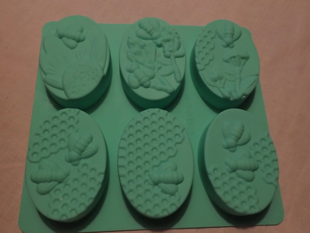 Soap Bar Silicone Mold - 4 Different Styles Soap Making Supply