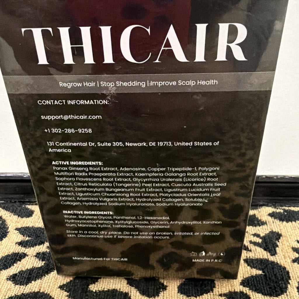 Thicair Hair Growth Microinfusion Kit - Hair Growth Serum And Device, Sealed
