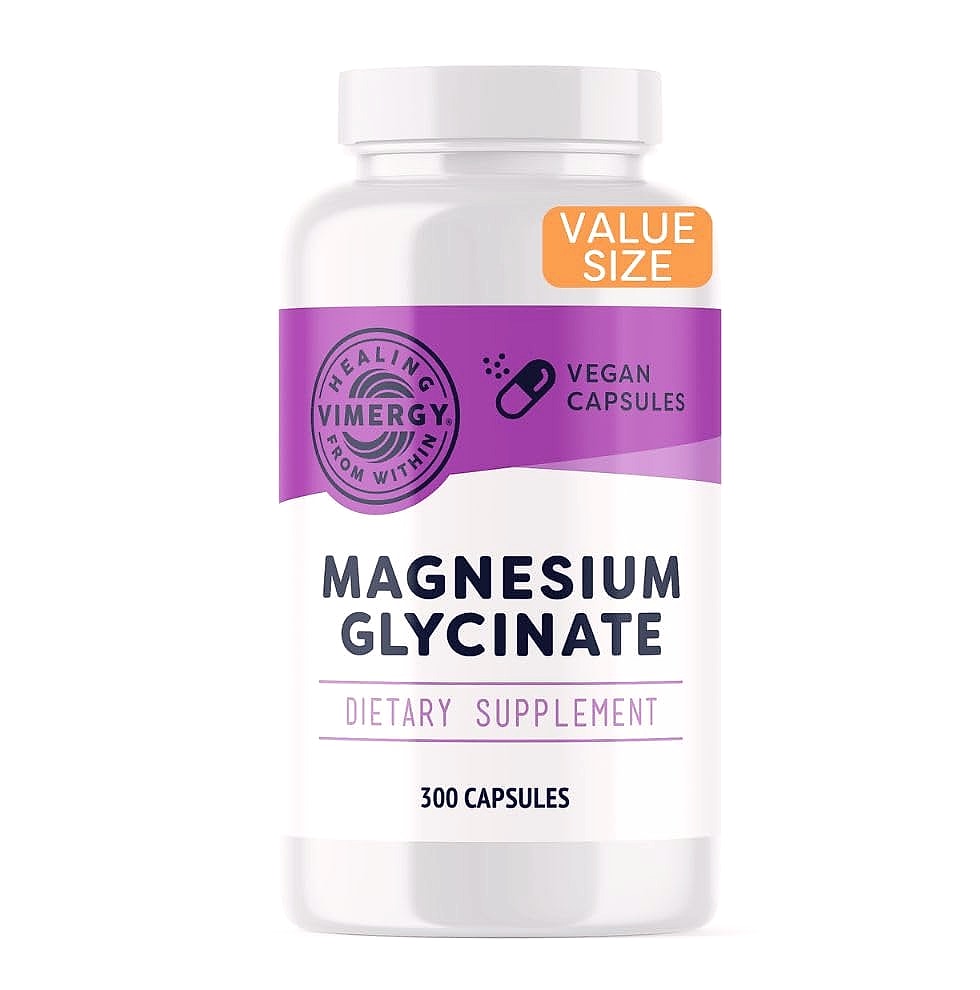Vimergy Magnesium Glycinate Supplement, 180 Caps