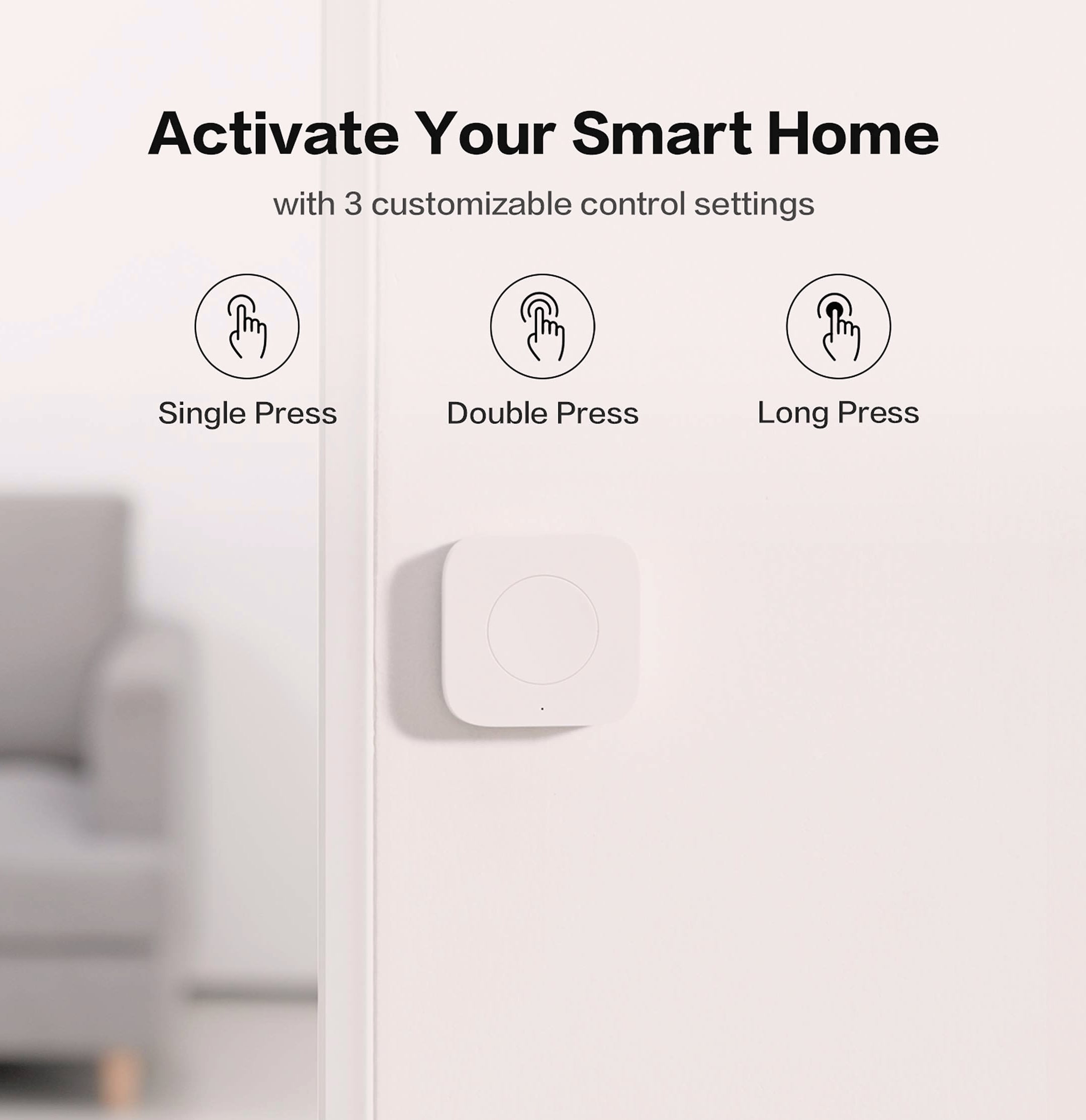 Aqara Wireless Mini Switch and Smart Plug with Energy Monitoring