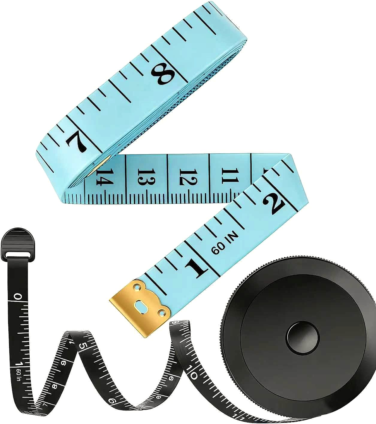 iBayam 2 Pack Tape Measure for Sewing and Body Measurements