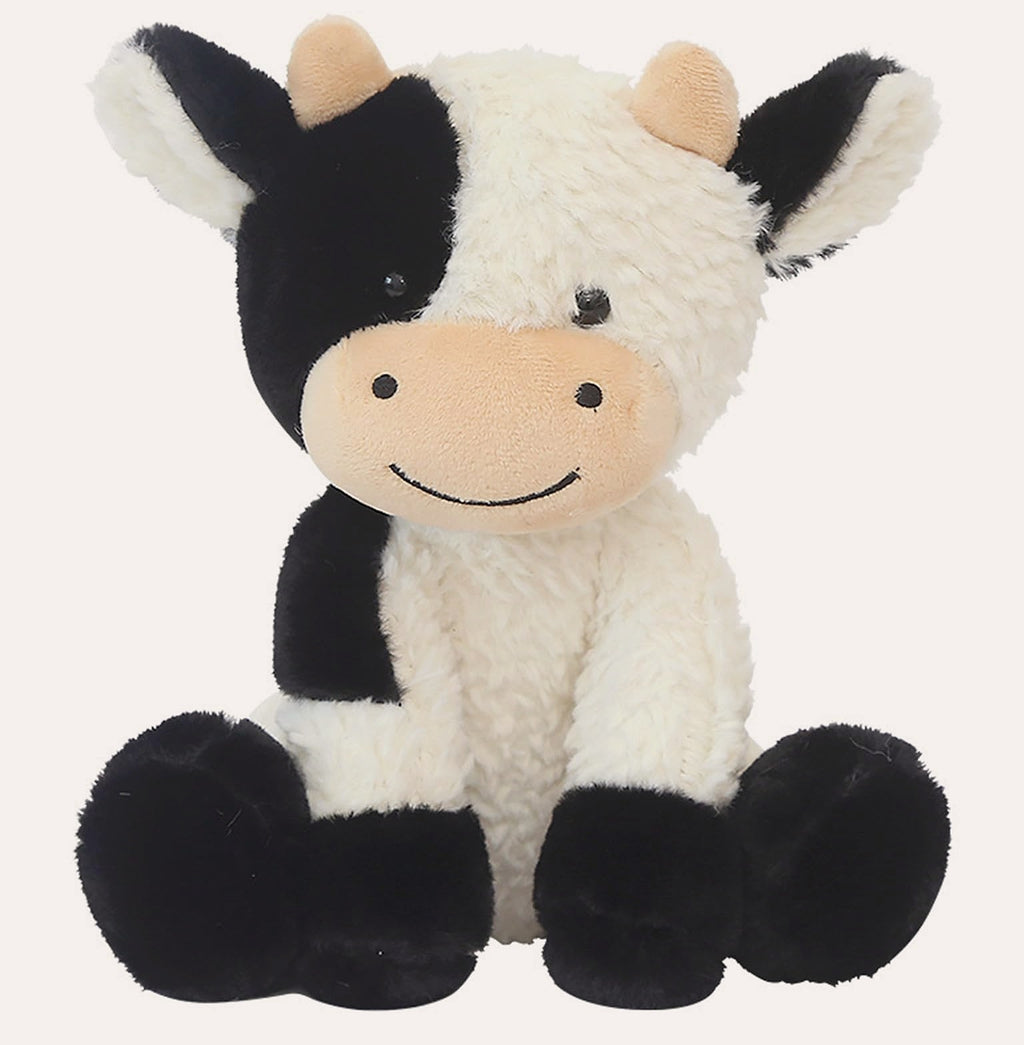 BSVOME 9 Inch Cow Plush Stuffed Animal Soft Toy