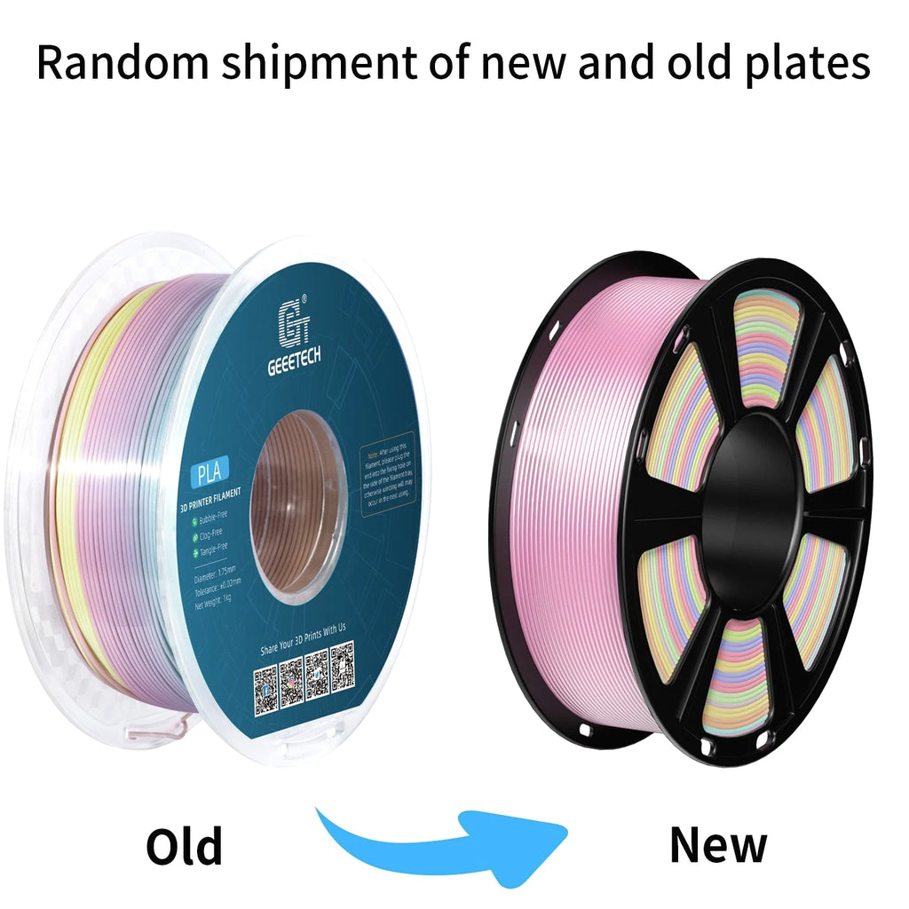 【Buy 5 Get 5 Free!Add 10】GEEETECH 3D Printer Filament 1KG PLA ABS+ PETG TPU ASA
