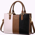 LOVEVOOK Vintage Leather Shoulder Handbag Small Satchel Crossbody Bag