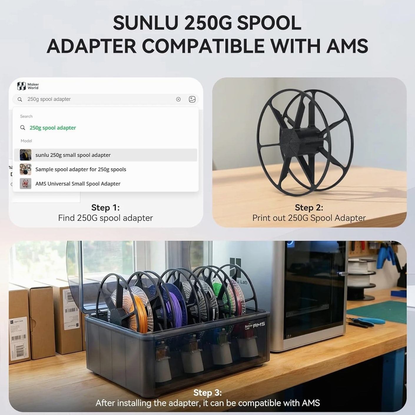 PLA+ 2.0 3D Printer Filament Bundle, Multicolor PLA+ 1.75Mm, Individually Wrapped