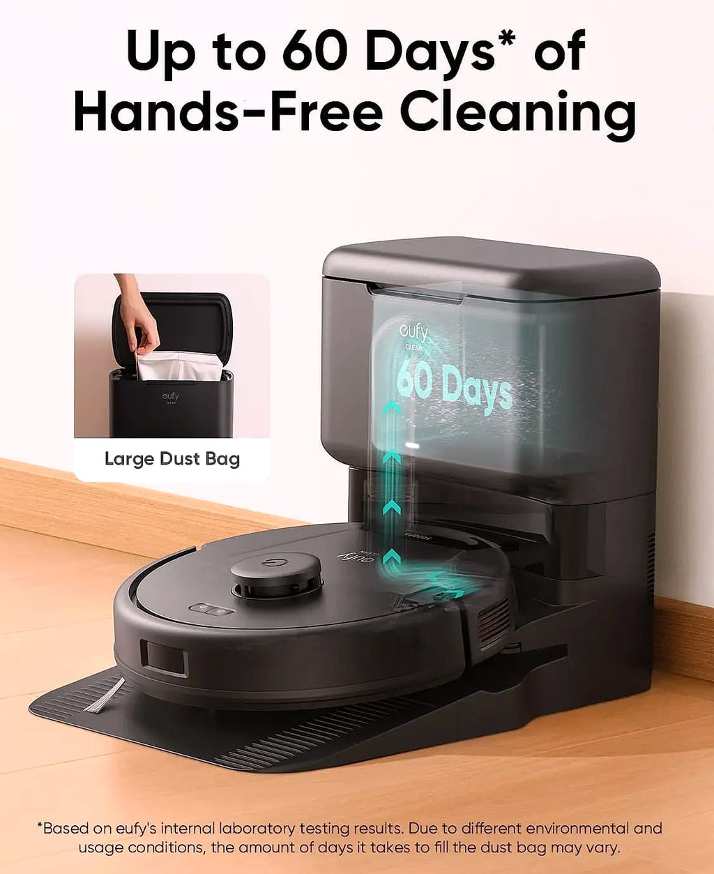 eufy L60 Robot Vacuum with Self-Empty Station