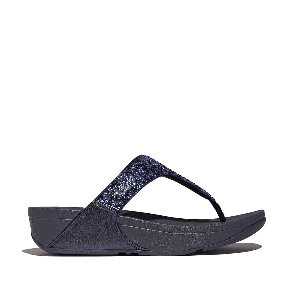 FitFlop Women's Lulu Crystal Toe-Post Sandal