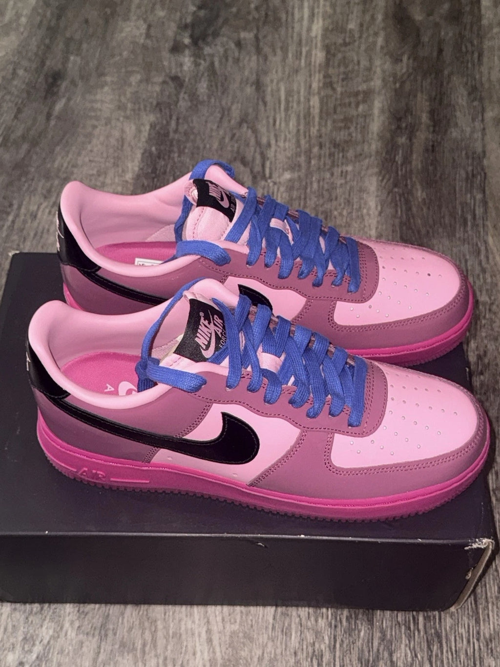 Size 9 - Nike Air Force 1 Low Pink Cooler Patent