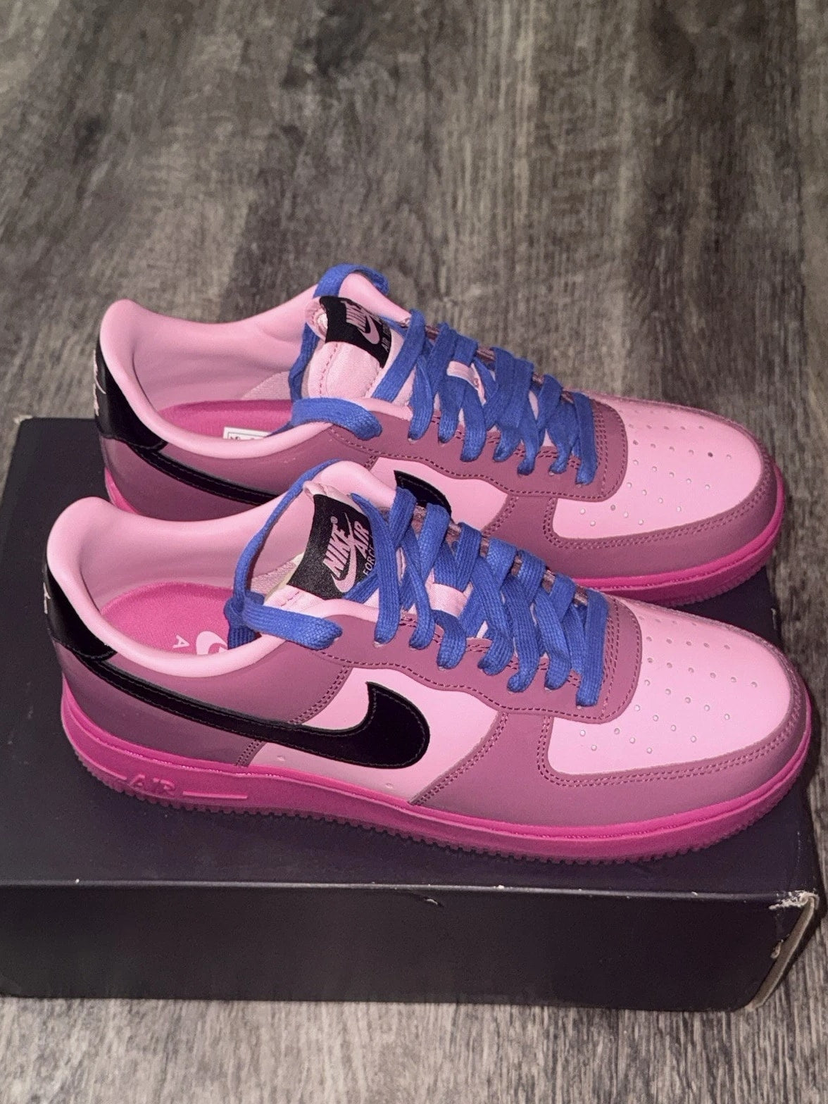 Size 9 - Nike Air Force 1 Low Pink Cooler Patent