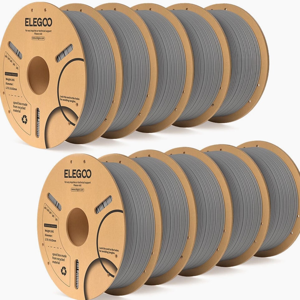 ELEGOO PLA 3D Printer Material Filament Dimensional Accuracy +/- 0.02mm 10 kg