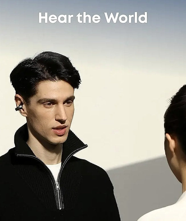 Soundcore AeroClip Open-Ear Earbuds with 4 Mics