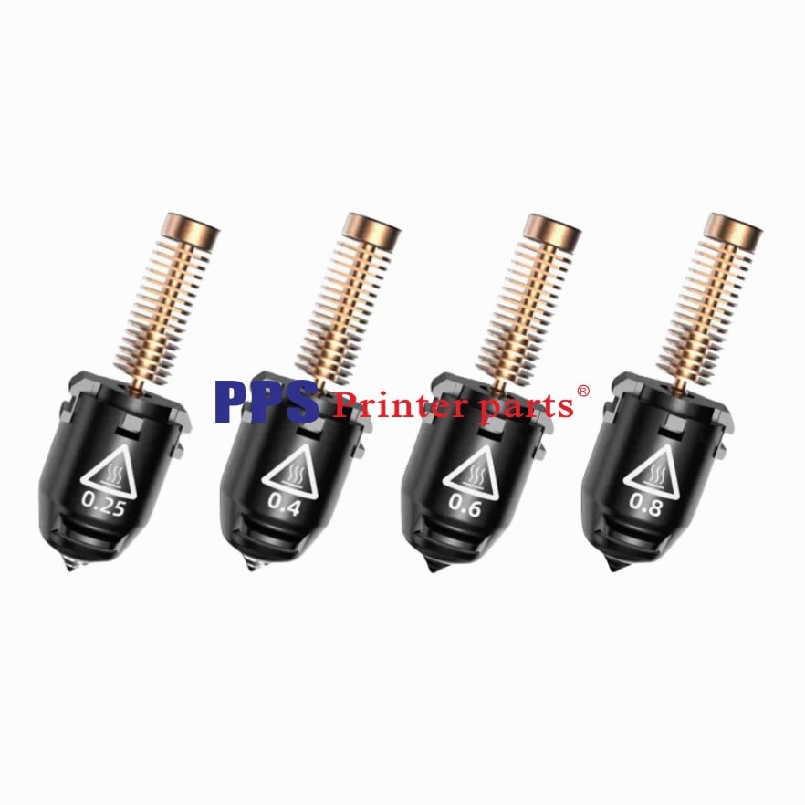 3D Printer Parts 0.25/0.4/0.8/0.6mm Extruder Nozzle compatible with Flashforge AD5M/AD5M Pro
