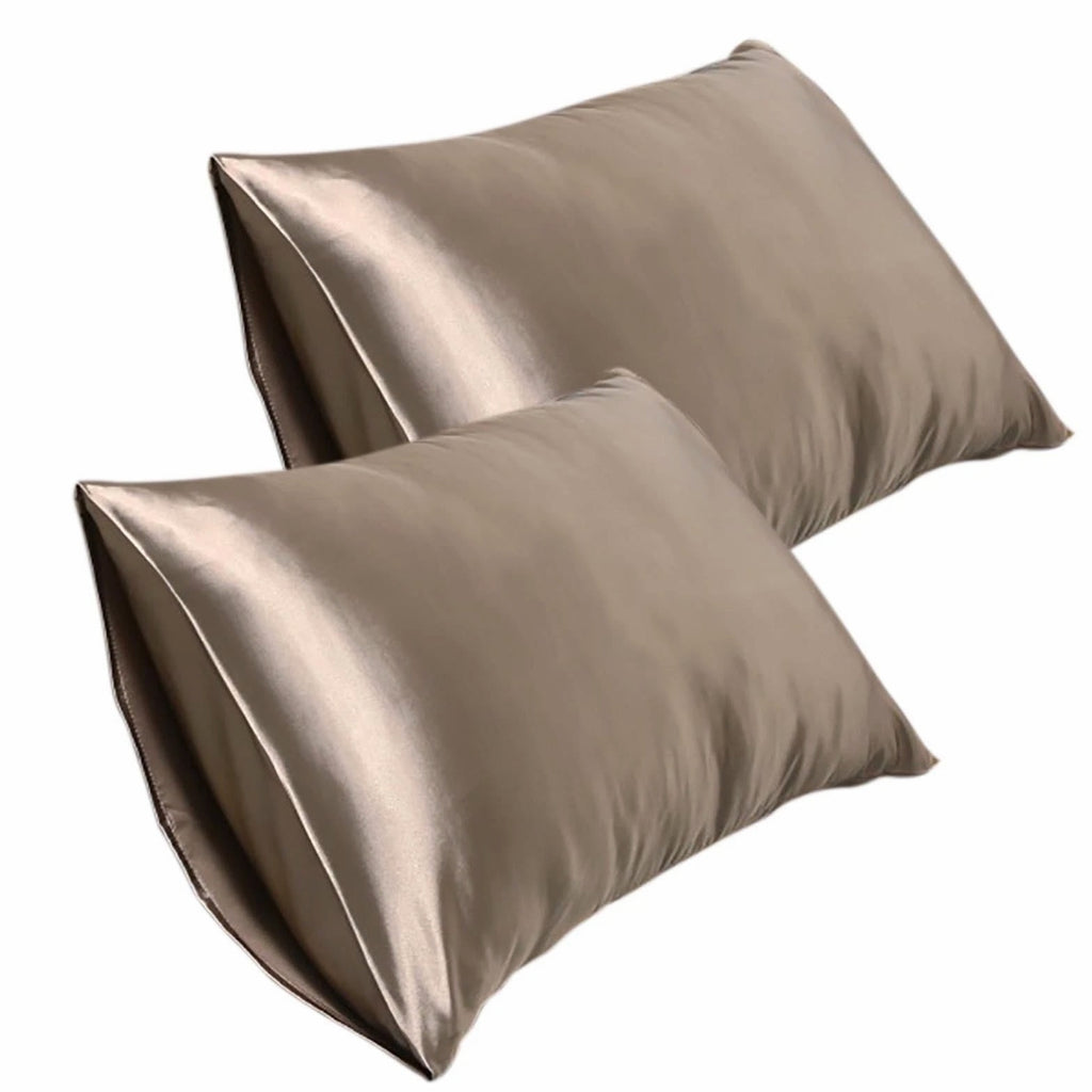 20*30 Inch Soft Breathable Smooth Cooling Mulberry Silk Pillowcase Set of 2