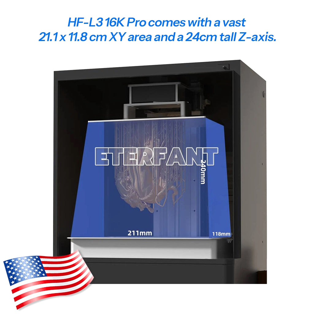 Dental 16K Ultra High Precision UV LCD Resin 3D Printer Industry LAN/USB/WiFi