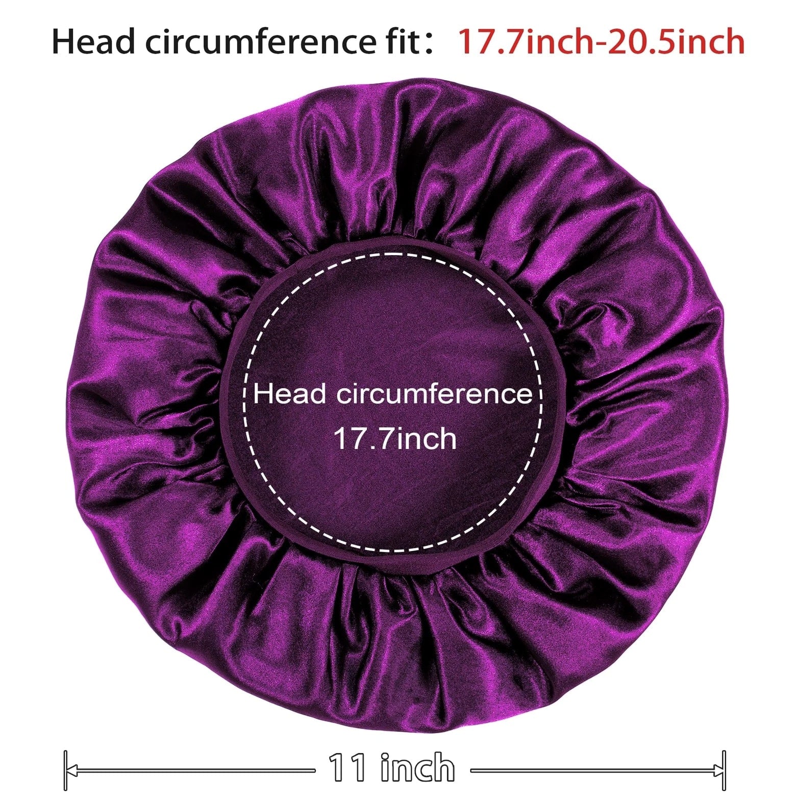 3 Pcs Bonnet for Kids, Kids Bonnets for Girls, Satin Silk Hair Bonnet for Sleeping