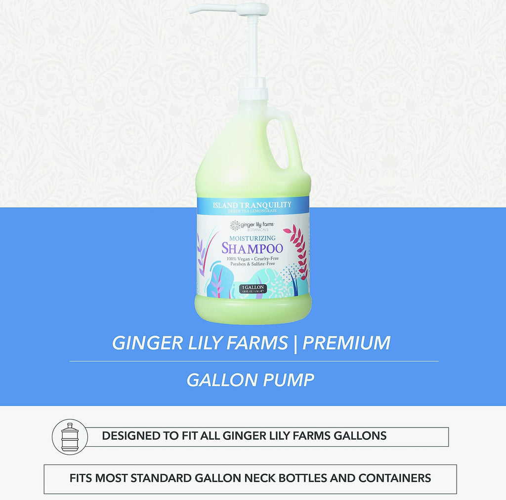 Ginger Lily Farms Gallon Pump Dispenser, 1 oz per pump
