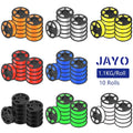 JAYO 10KG PLA Classic SILK PETG 1.75MM 3D Printer Filament 1.1KG NO Tangle LOT