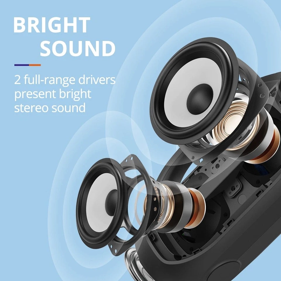 Tronsmart Bang SE Waterproof 40W Bluetooth Stereo Party Speaker 4000mAh Battery