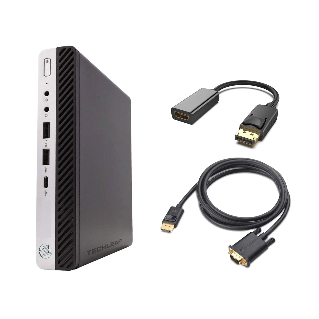 HP Mini Desktop PC i7 9th Octa-Core, up to 64GB RAM, 2TB NVMe SSD, Windows 11