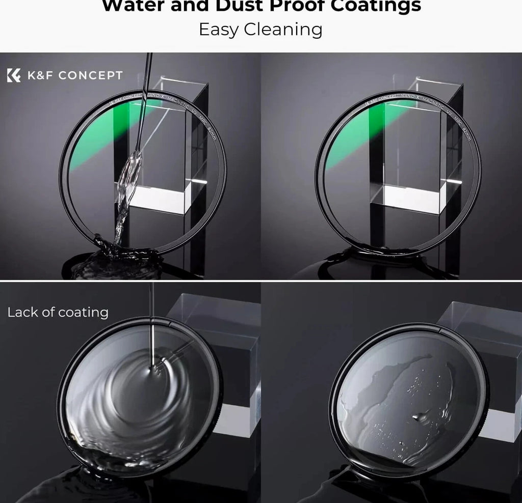 K&F Concept 49-82mm Nano-X Magnetic MC UV Lens Protection Filter for Camera Lens