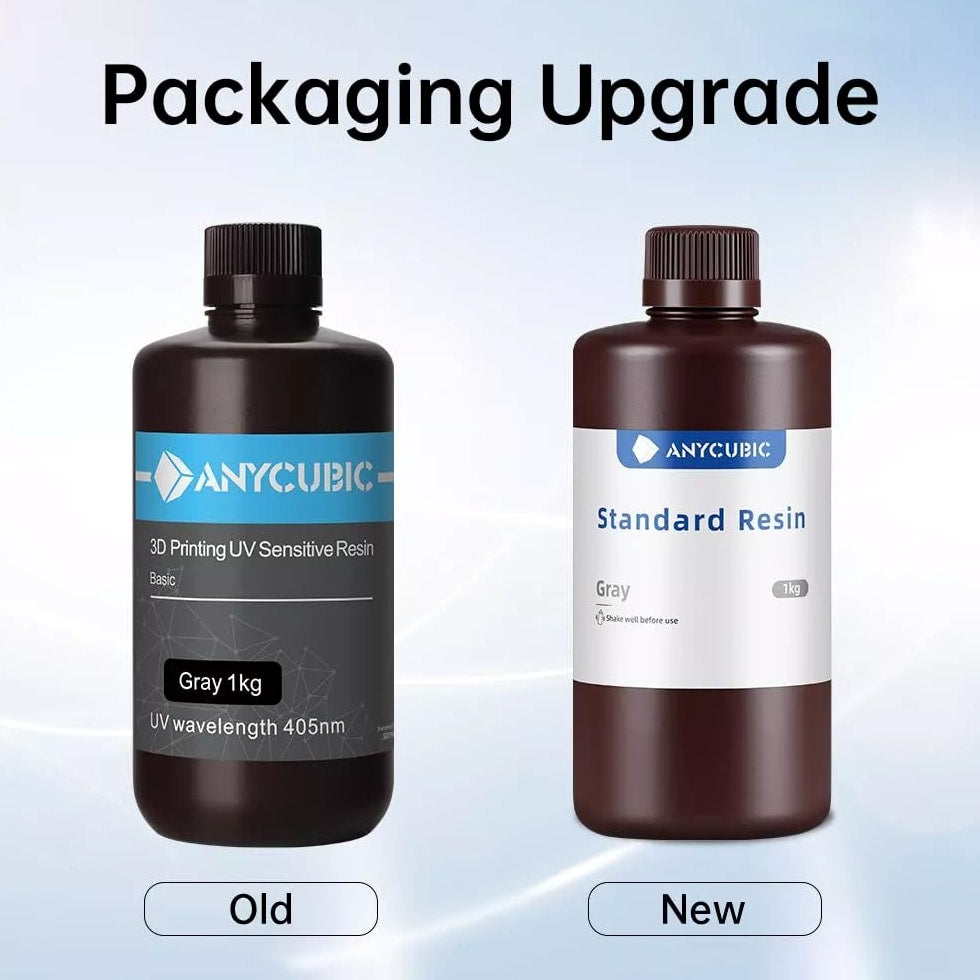 ANYCUBIC Standard Resin 405nm UV Resin 14K 3D Printer General Resin Stability