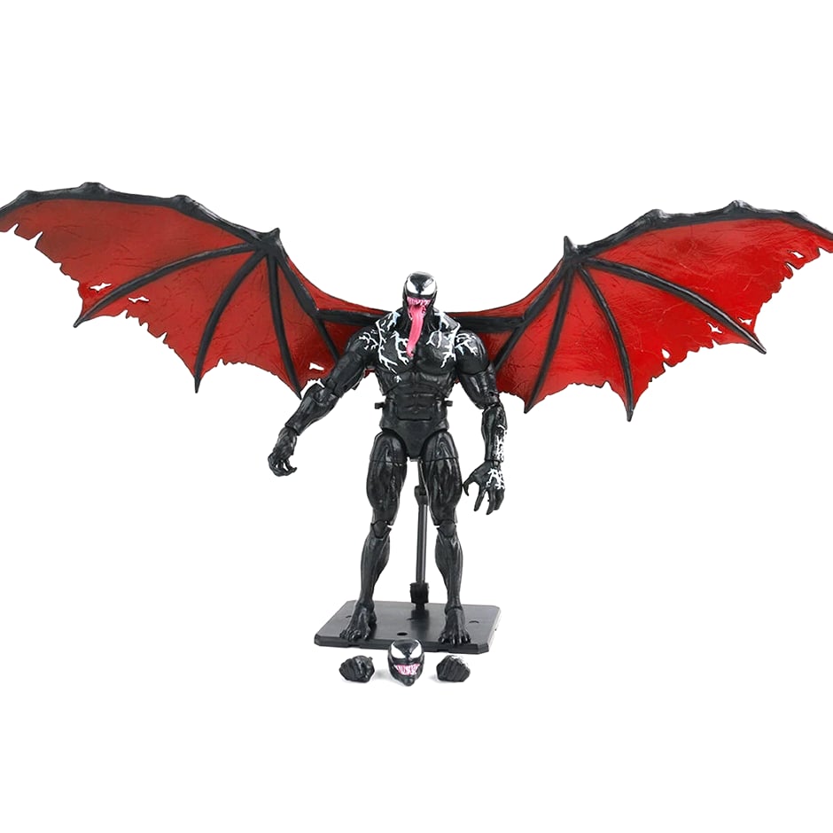 7 inch Venom Carnage Action Figure Venom Wing Collectible Model Toy PVC Boxed US