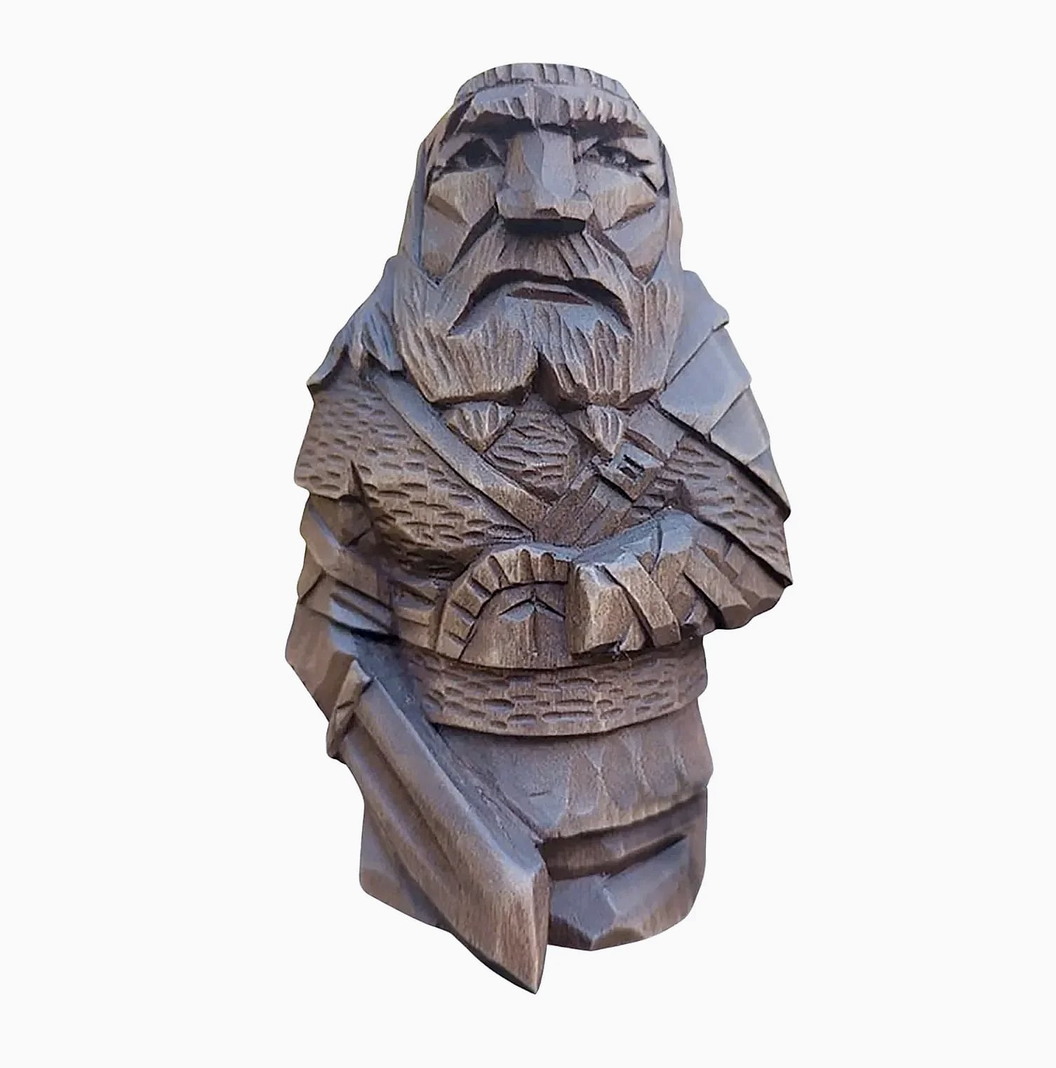 Norse Odin Viking Resin Statue with Spear Garden Ornament
