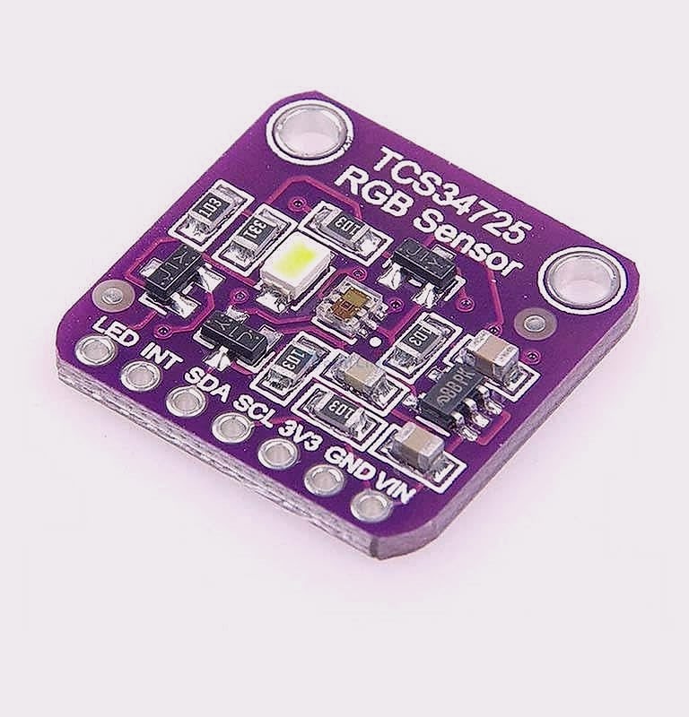 TCS34725 RGB Light Color Sensor Module with IR Filter