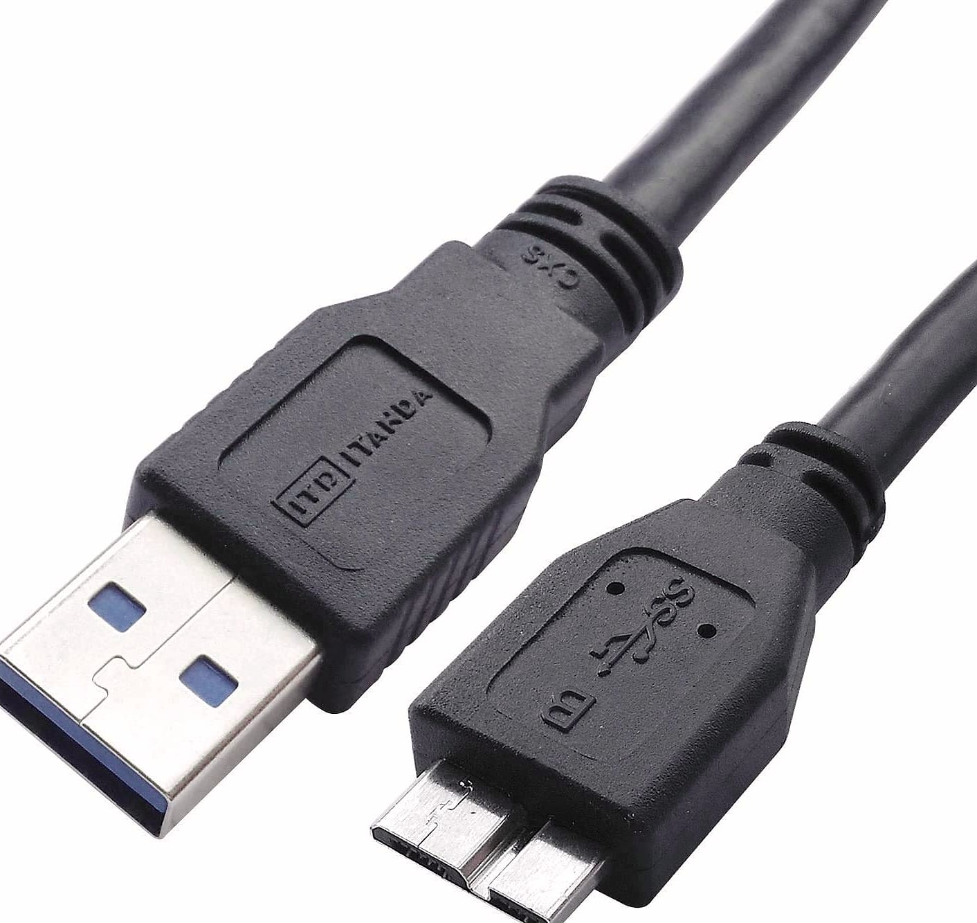ITD ITANDA USB 3.0 Micro Cable 3.3FT for External Hard Drives