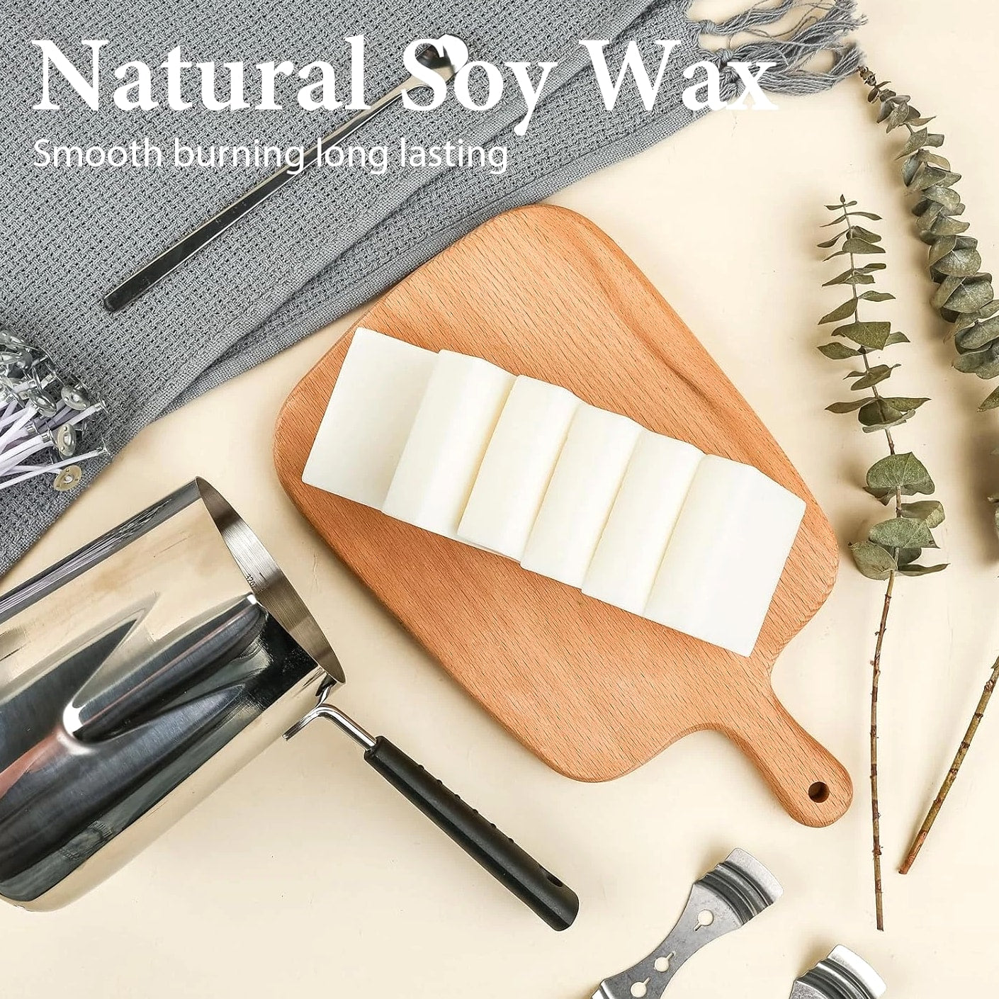 SAEUYVB Candle Making Kit, Complete Candle Making Kit for Adults, DIY Starter Set