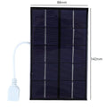 APWIKOGER 30W Solar Panel Portable 5V Phone Charger