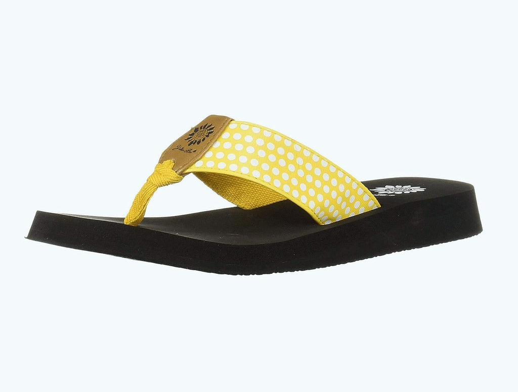 Yellow Box Fromy Girls' Sandals with Polka Dot Strap