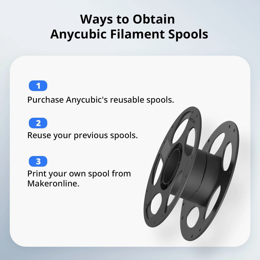 ANYCUBIC Spooless PLA / PLA+ / PETG Filament Refill 1.75mm 3D Print Material Lot