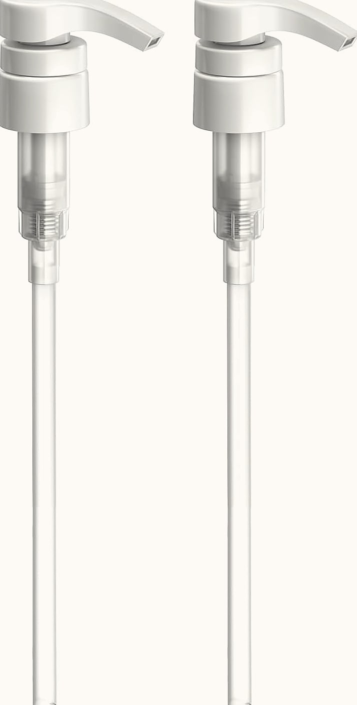 Bar5F Shampoo Conditioner Pump Dispenser, 1L Bottle, 2 Pack