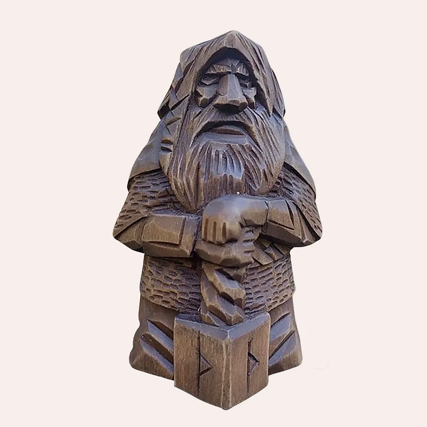 Norse Odin Viking Resin Statue with Spear Garden Ornament