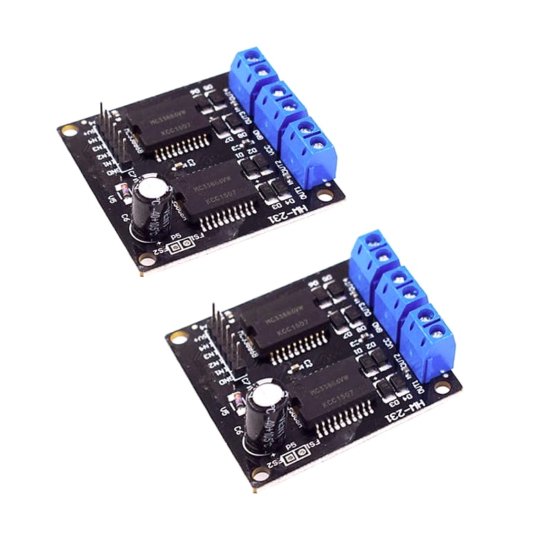 Smartmiao SZ MC33886 4-Channel Motor Driver Board Pair