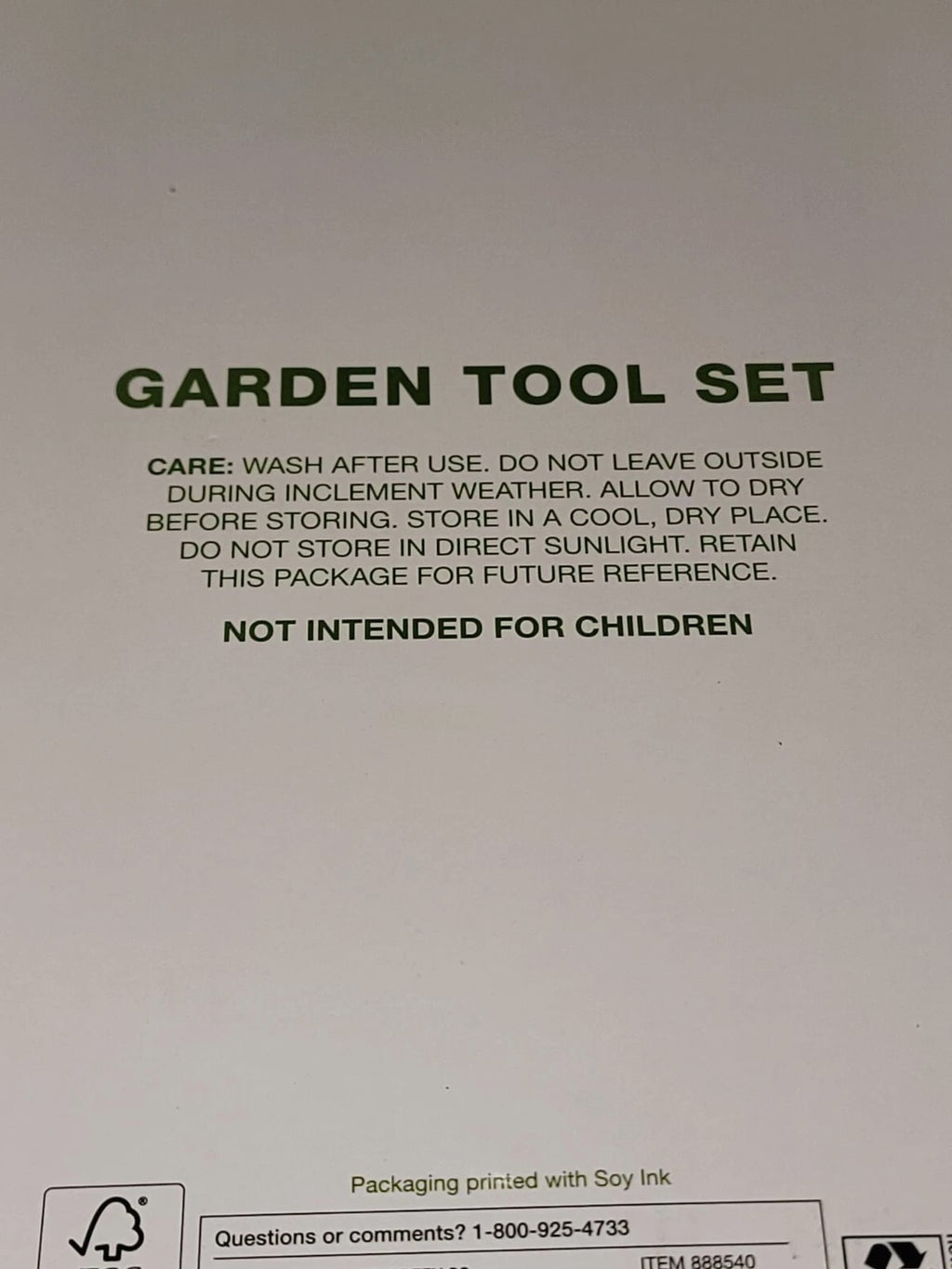Garden Party Green Floral Tools Kit Home Tool Equipment Garden Tool 2 Piece Set