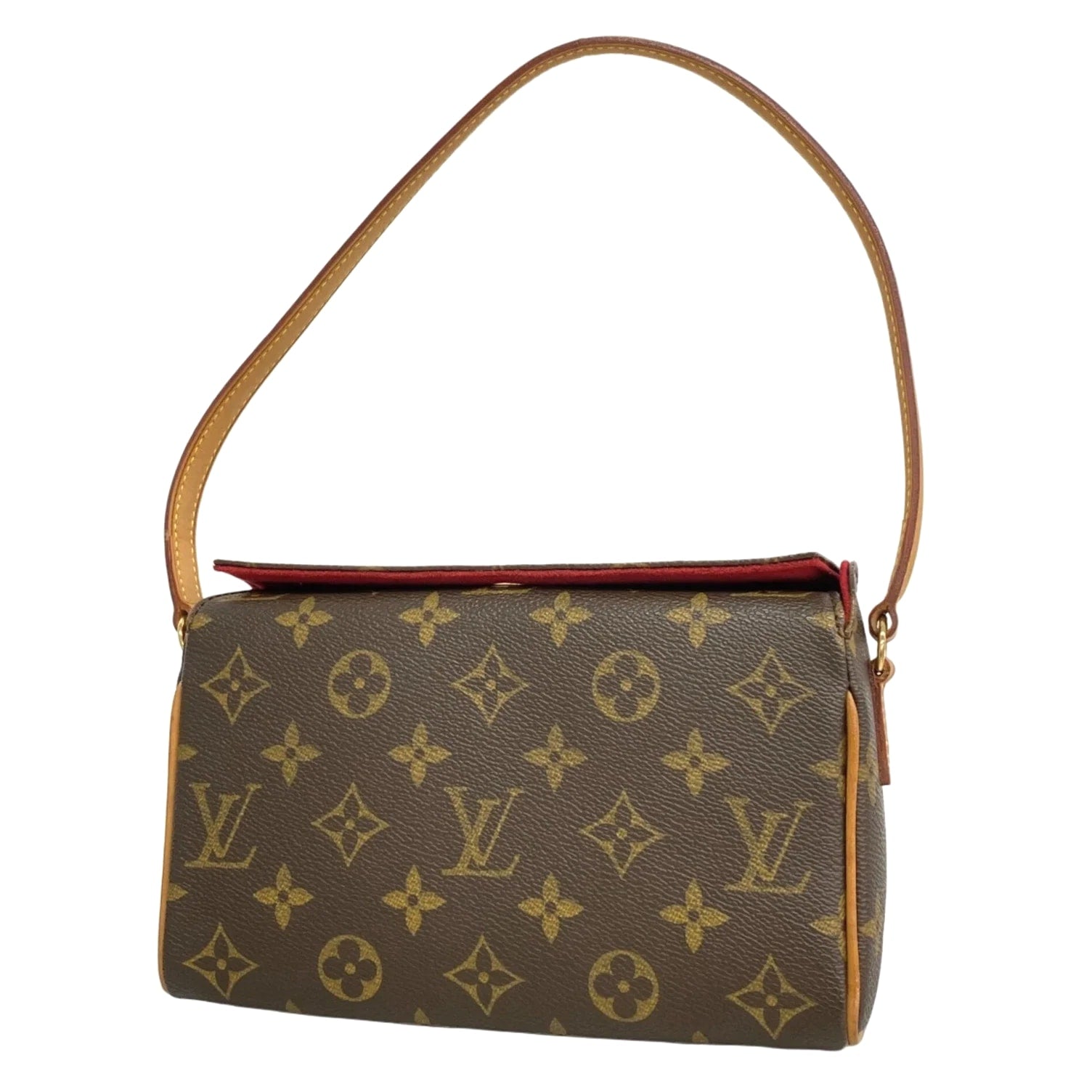 Louis Vuitton Monogram Recital Handbag M51900 Brown Women's GZl1h9q1