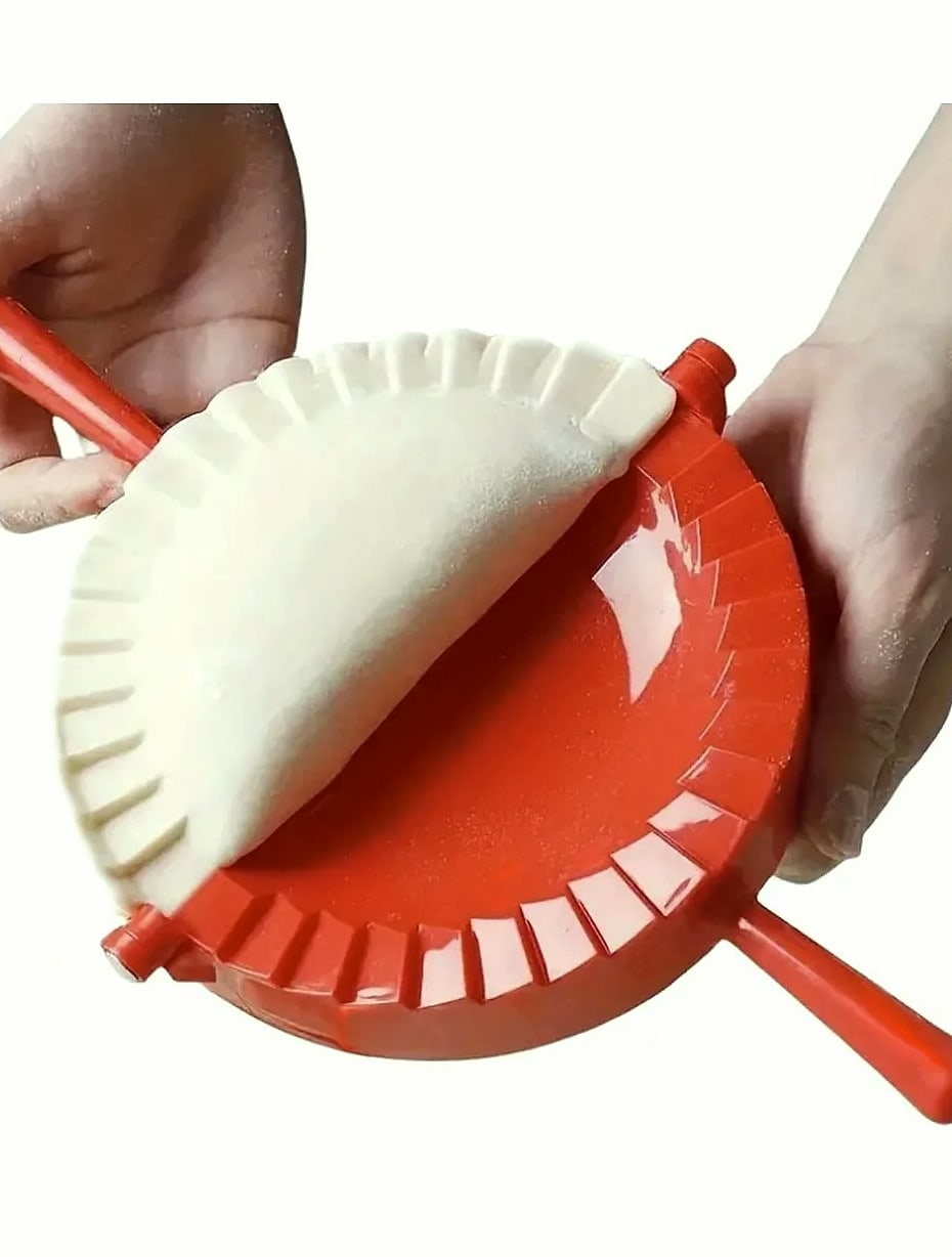 6-Inch Empanada Maker Press with Built-in Dough Cutter