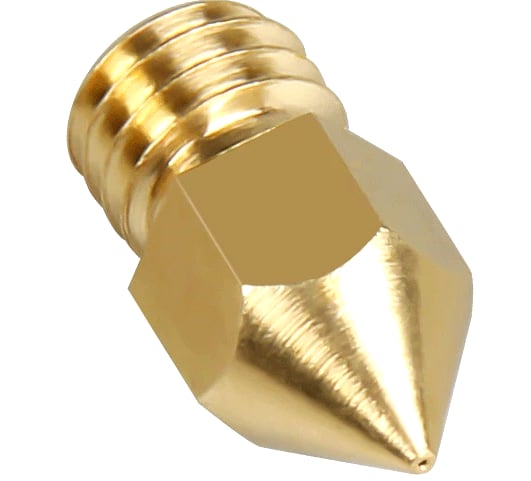 10 Pcs MK8 0.4mm Extruder 3D Printer Nozzle for Creality CR-10 Ender-3