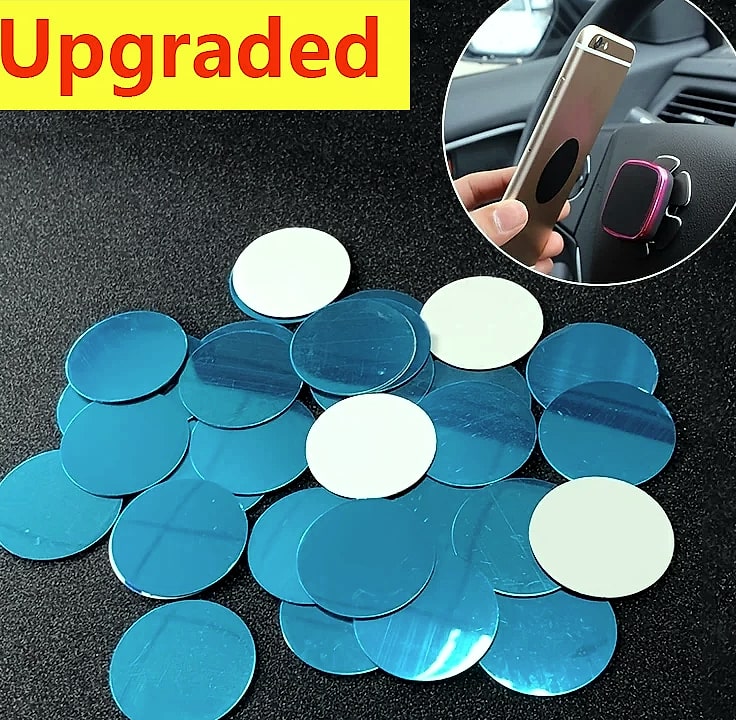 6-Pack Round Magnetic Phone Mount Universal Car Holder