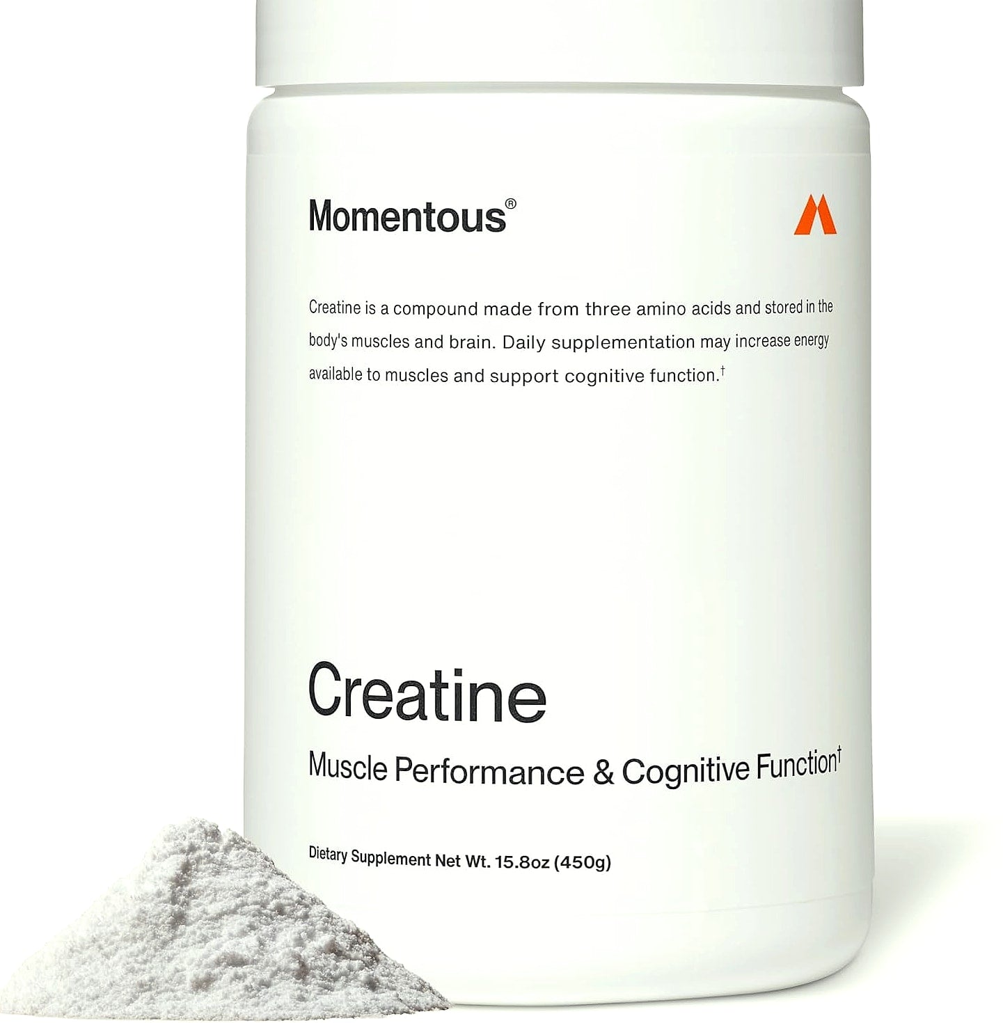 Momentous Creatine Monohydrate Powder - 5g Servings