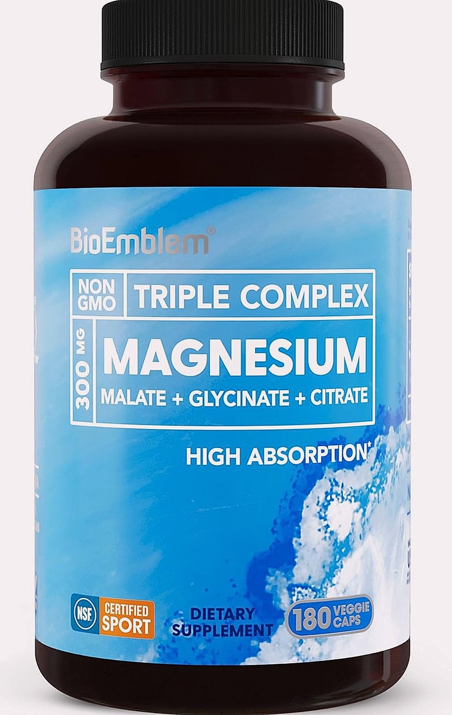 BioEmblem Triple Magnesium Complex 300mg Supplement