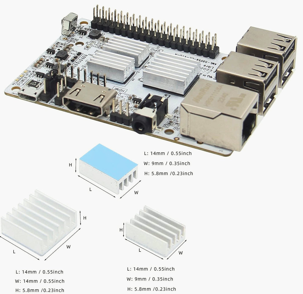 eleUniverse P363 ABS Case with Cooling Fan for Raspberry Pi 3B+