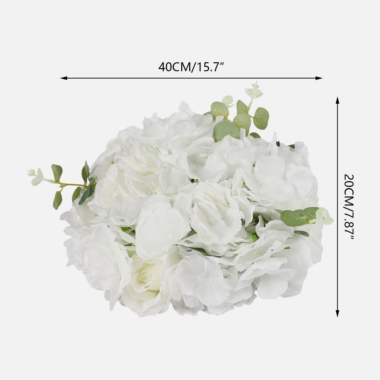 10X Handmade Artificial Flower Balls for Weddings, Parties, and Decor
