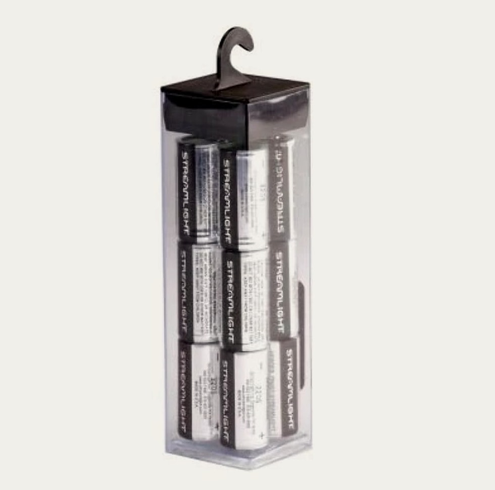 Streamlight 85177 CR123 Lithium Batteries 3V 12 Pack